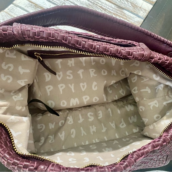 Aimee Kestenberg Woven Leather Shoulder Bag - Picture 5 of 10